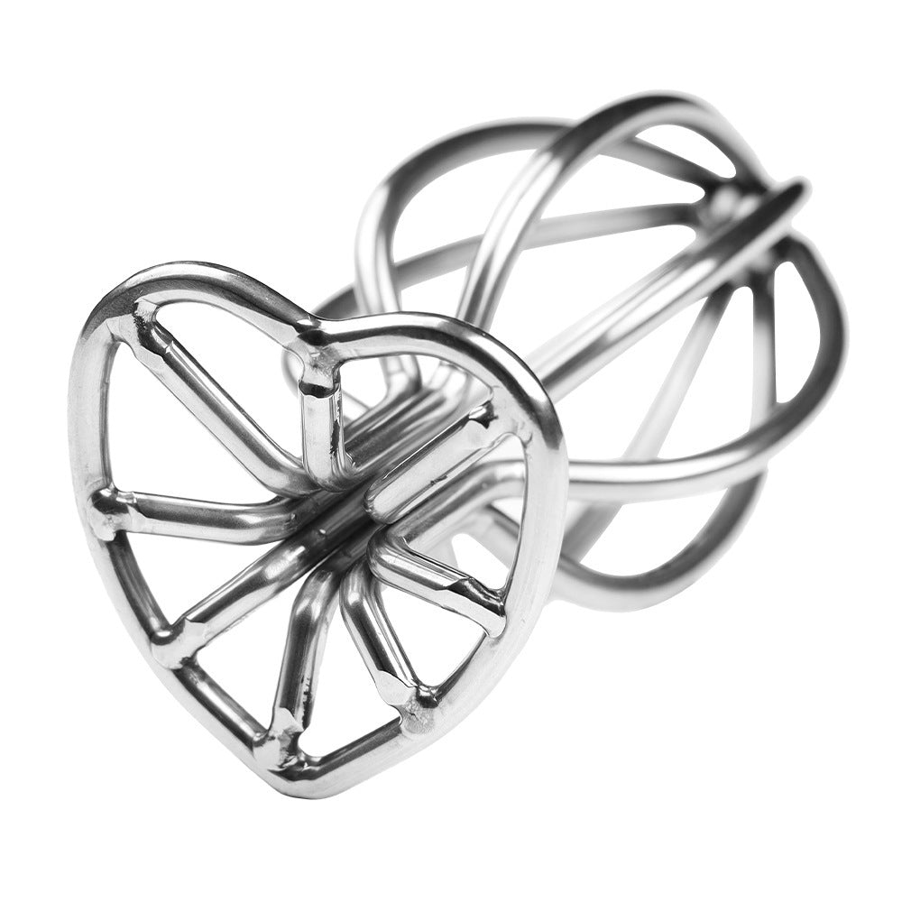 Metal Hollow Flared Dilator Toy With A Round Base