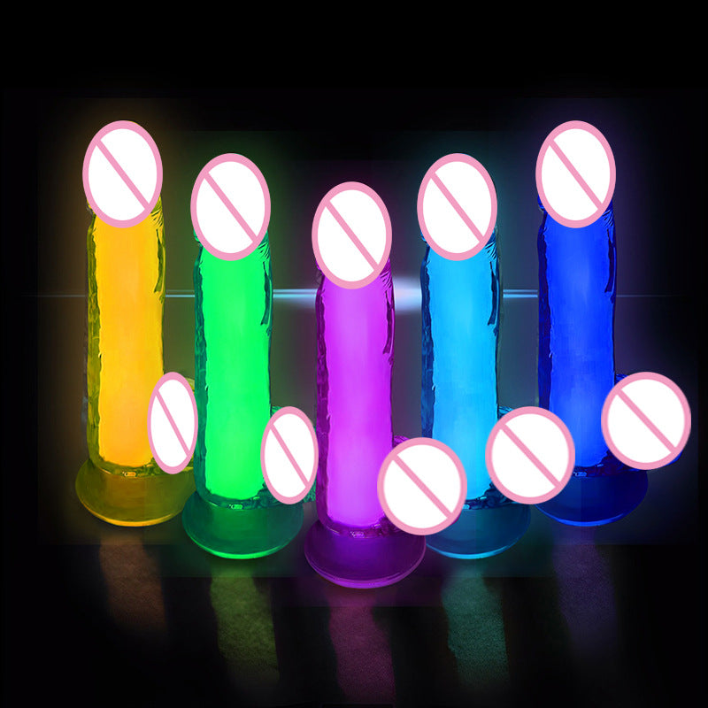 Colorful Glow Dildo