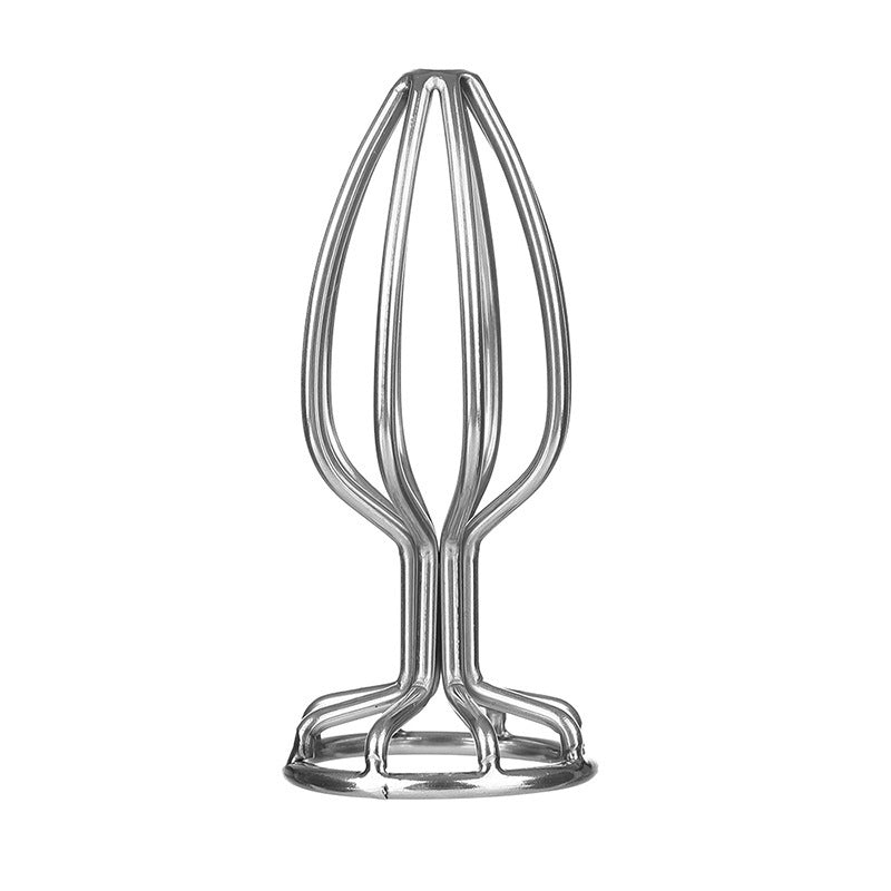 Metal Hollow Flared Dilator Toy With A Round Base