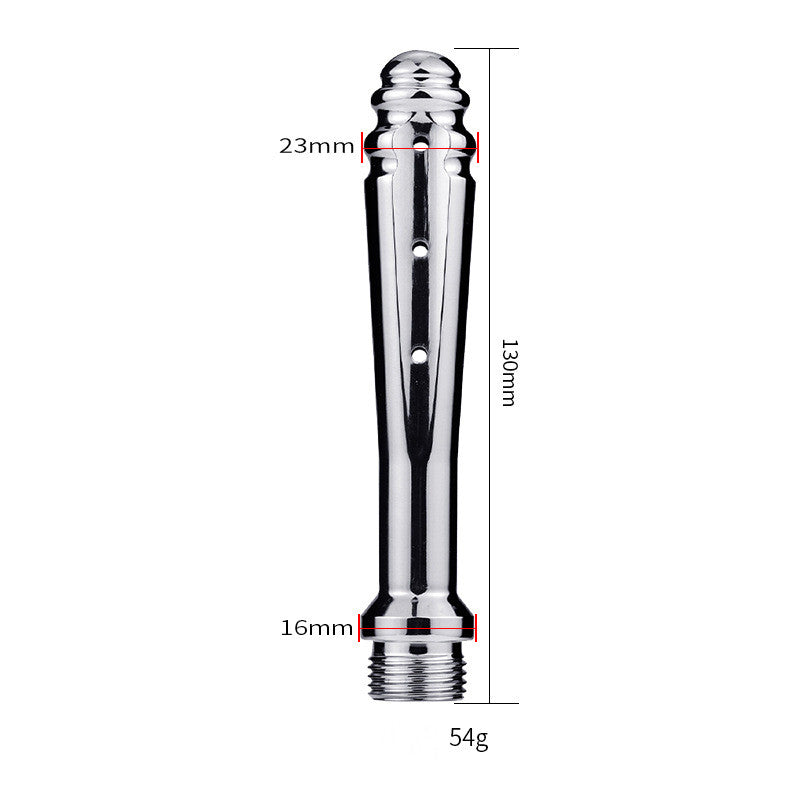 Metal Anal Irrigator Enema Device For Cleaning Adult Anal Expansion