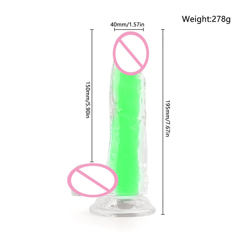 Colorful Glow Dildo