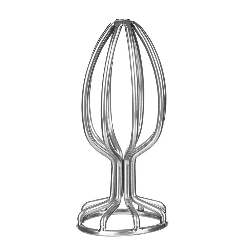 Metal Hollow Flared Dilator Toy With A Round Base