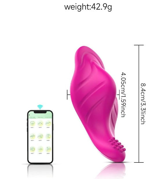 9 Modes Viboators Toys,Vibrateirs For Women Today Adult- Silent,APP Remote Control Vibratiers For Women Date Night Wireless Panties Vibrate Panties Controller