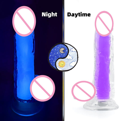 Colorful Glow Dildo