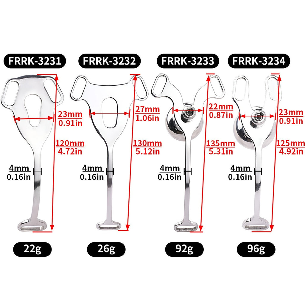 FRRK3231 Compressed Binding Hook Patch Chastity Lock