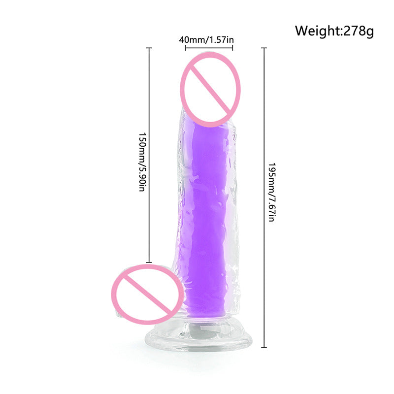 Colorful Glow Dildo
