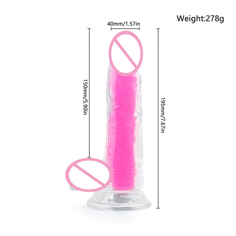 Colorful Glow Dildo