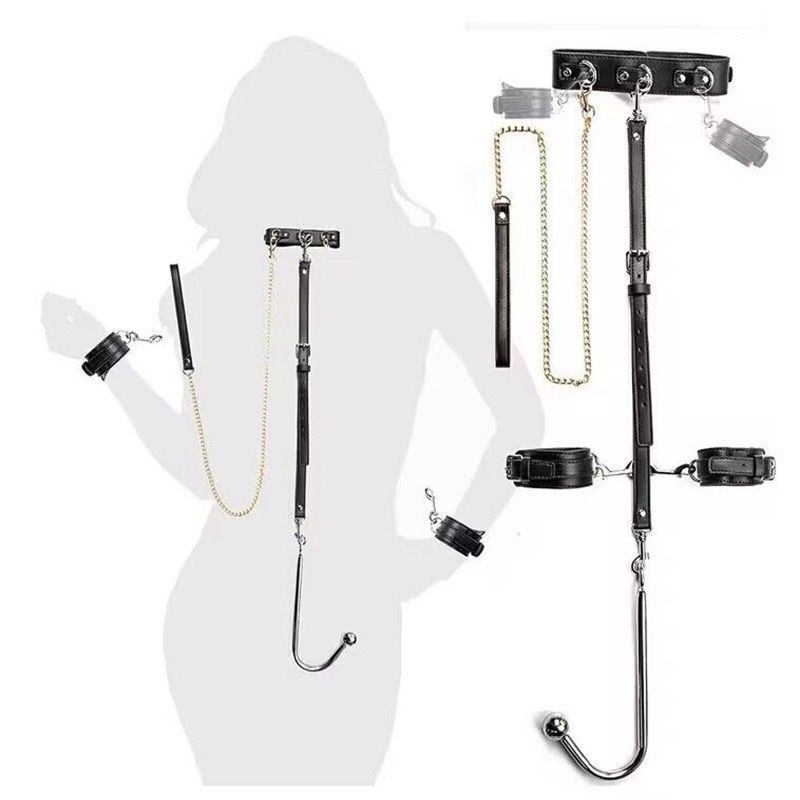 Toys For Women Reverse Handcuffs Hook Couples Bondage Restraint Toys Training Props